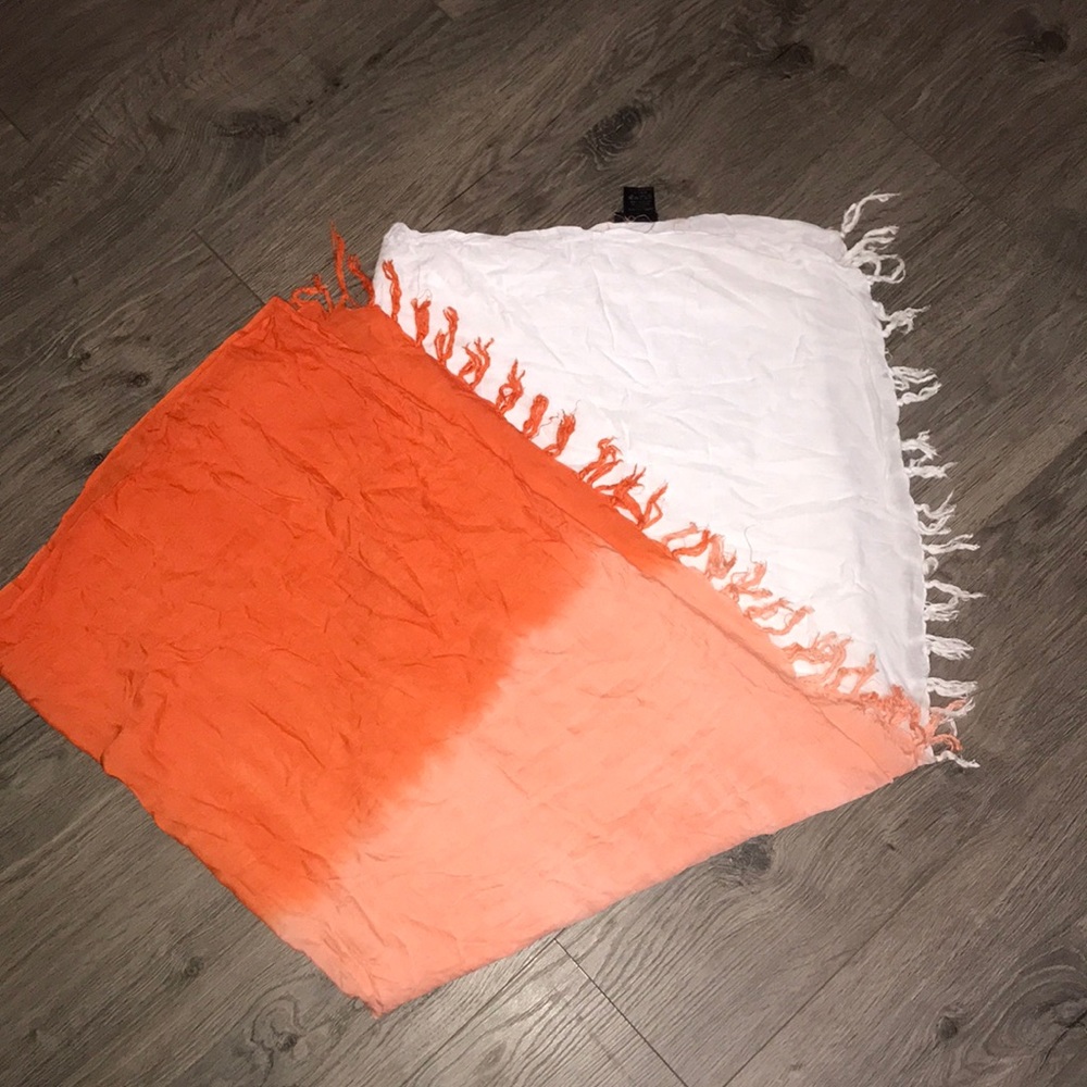 I. G. sport sarong and/or body wrap.  Orange Ombré